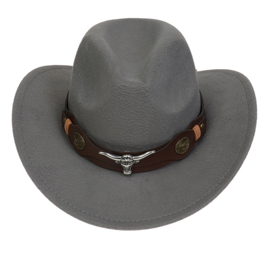 WildEdge™ - Palarie Cowboy Clasica cu Branita