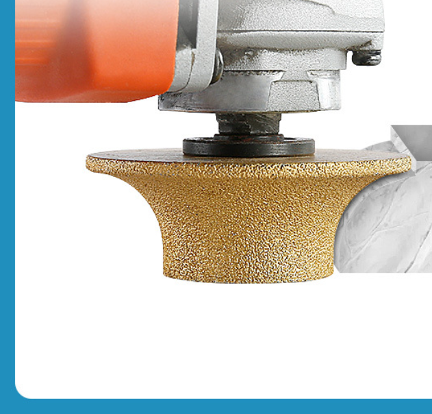 GoldEdge™ - Disc Abraziv Profesional pentru Marmura, Granit si Placi