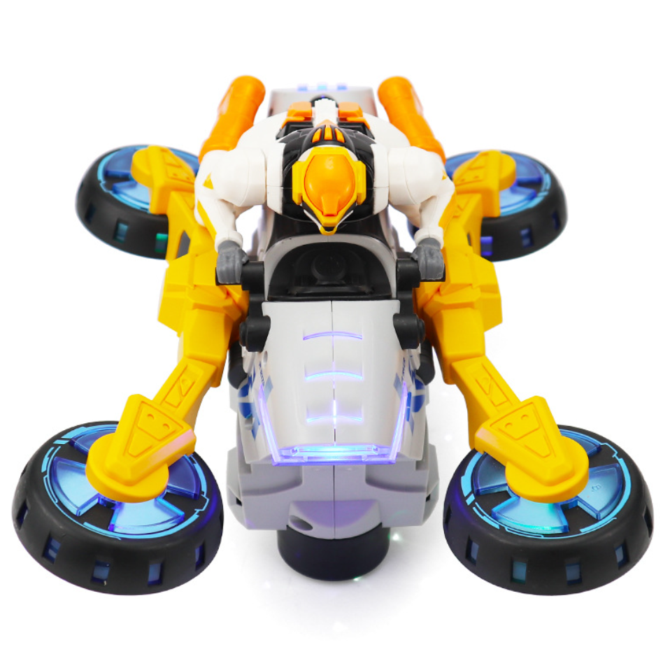 TurboSpin™ - Motocicleta Acrobatica cu Lumini si Muzica