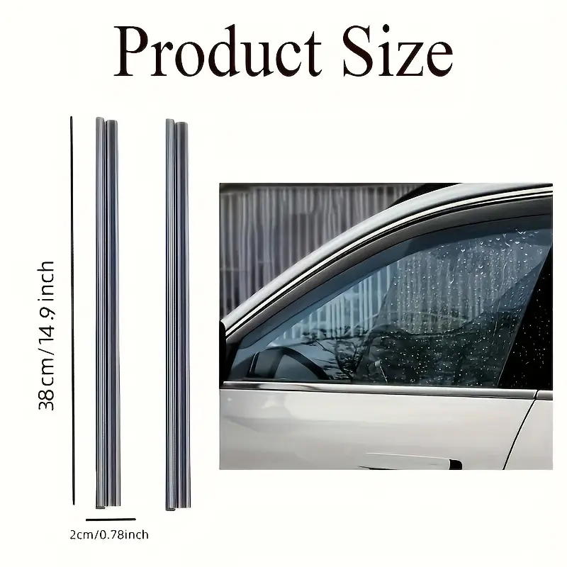 🔥OFERTA 1+1 SETURI🔥Set 4 Bucati Stergatoare Universale pentru Geamurile Laterale