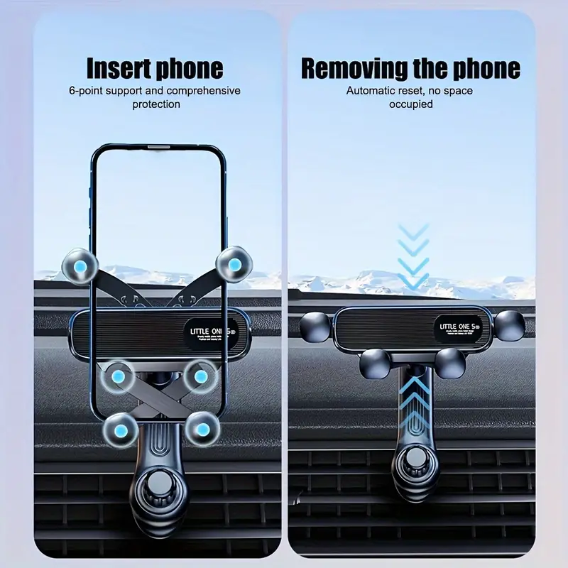 🔥OFERTA 1+1!🔥 SnapLock™ Suport pentru Smartphone cu Fixare cu Clema