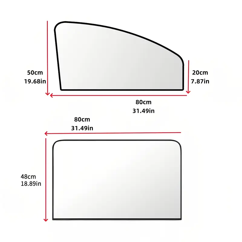 Solero™ – Set 4 Parasolare Magnetice Auto