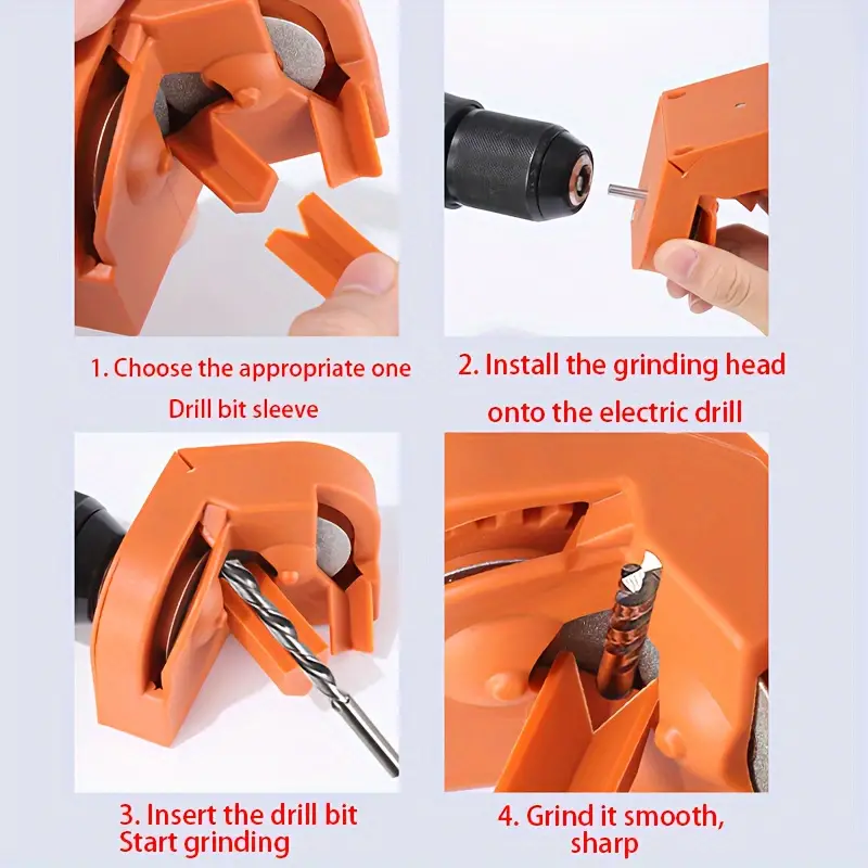 EdgeMaster™ - Ascutitor Portabil Multifunctional pentru Burghie