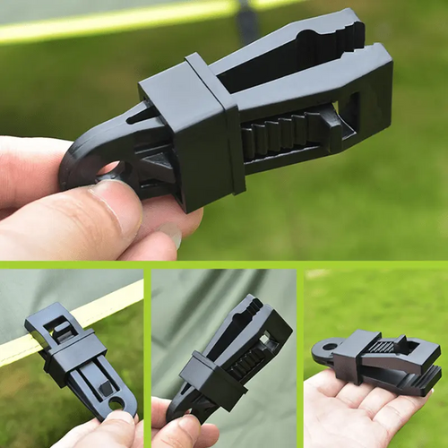 CampGrip™ – Cleme Fixare pentru Camping & Gradina (Set de 10 buc.)