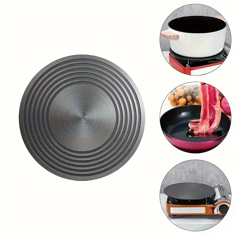 🔥OFERTA 1+1🔥ThermoBase™ – Placa Difuzor Caldura din Aluminiu pentru Aragaz