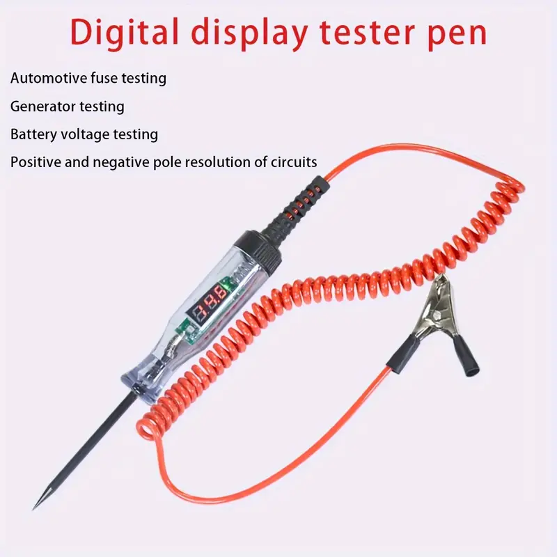 🔥OFERTA 1+1🔥Voltac™ - Tester Digital pentru Circuit Electric Auto (2.5-32V)