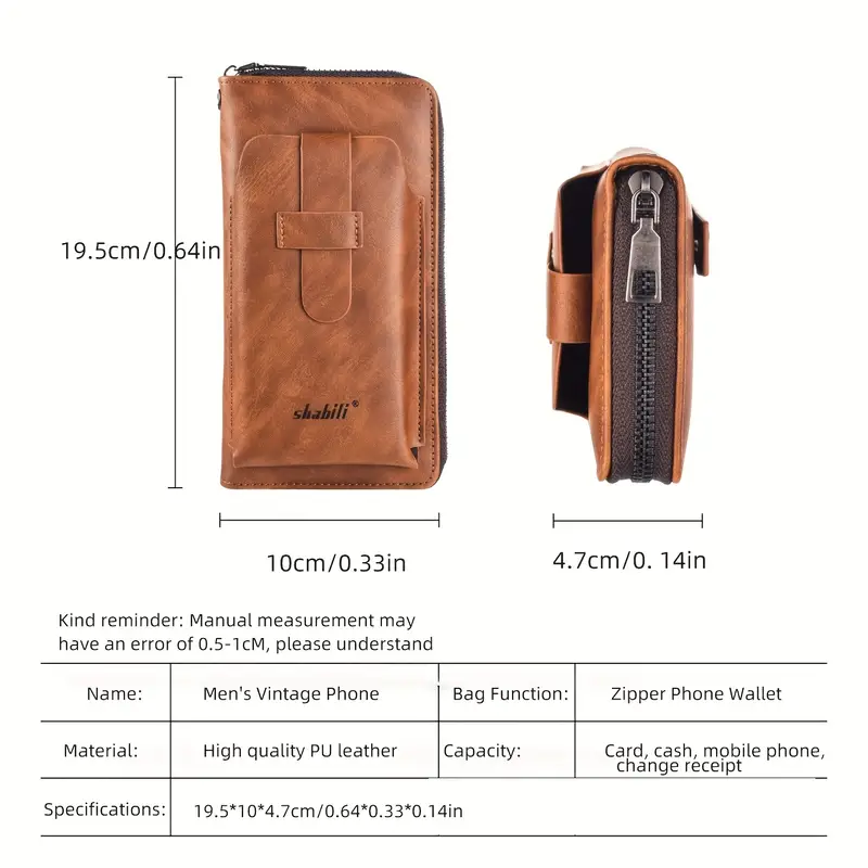 🔥OFERTA 1+1🔥Portmoneu Retro, Compact și Elegant pentru bărbați și femei
