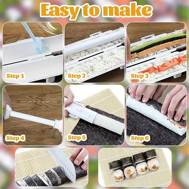 🔥Oferta 1+1!🔥 SushiRoller™ Dispozitiv de Facut Sushi