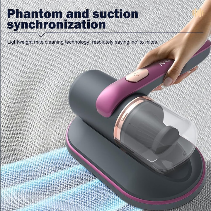 PureClean™ Aspirator Antiacarieni 2 in 1 Tehnologie UV
