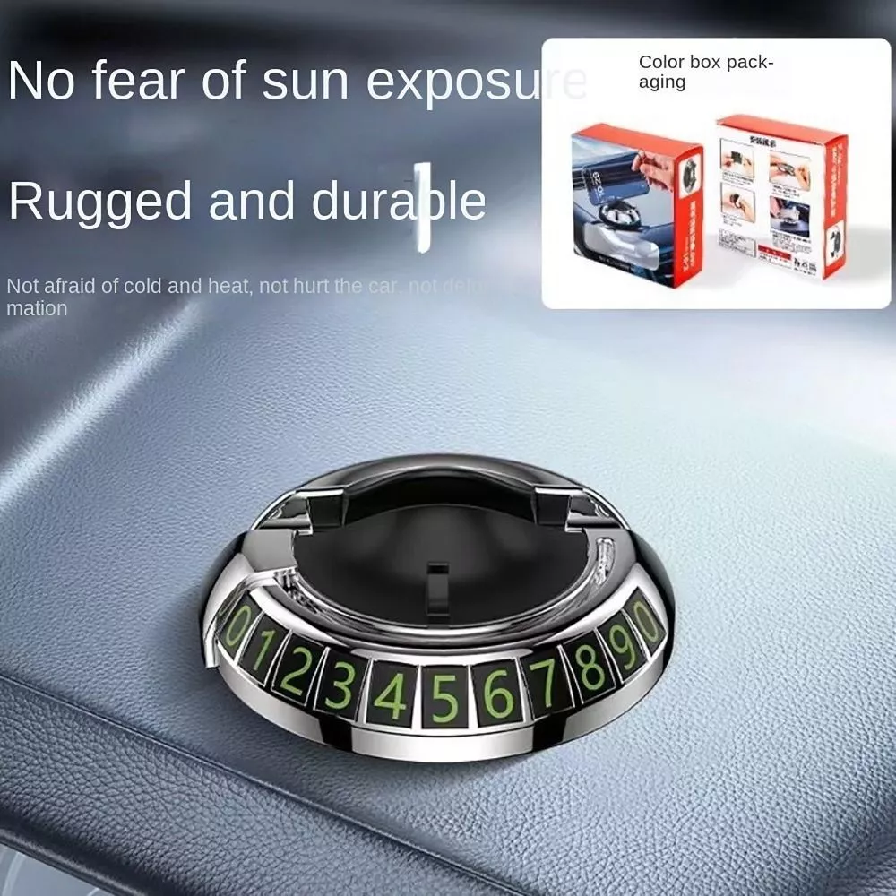 Turn&Call™ – Suport telefon auto 360° cu Optiune pentru Numar de Telefon