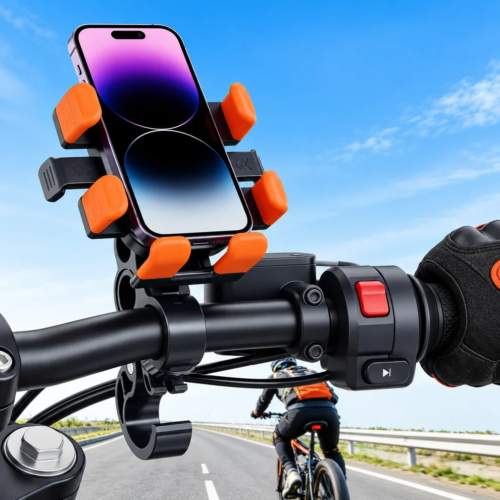 GripRide — suport de telefon pentru ghidon