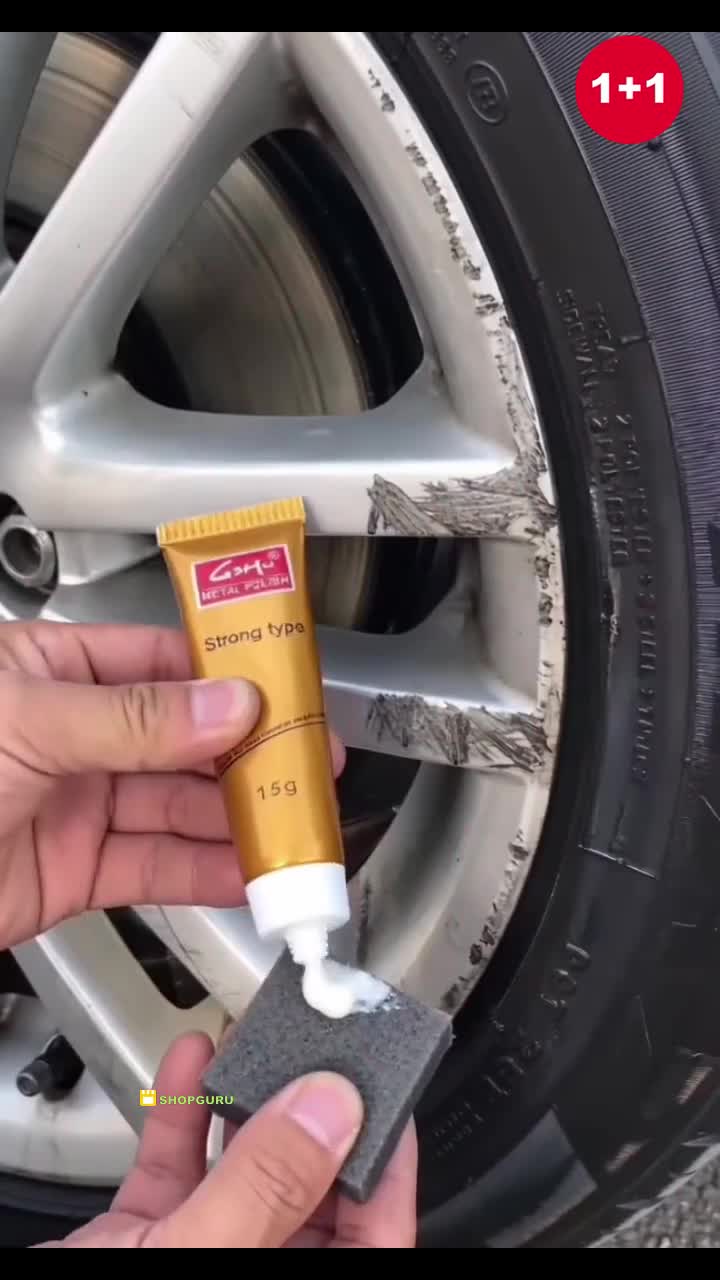MetalShine Pro — pastă pentru curățare și lustruire metal