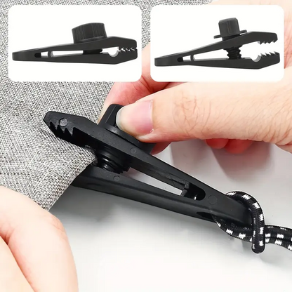 CampGrip™ – Cleme Fixare pentru Camping & Gradina (Set de 10 buc.)