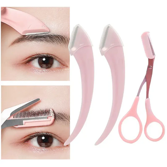 🔥OFERTA 1+1🔥BrowLuxe™ – Set Profesional 3 în 1 pentru Aranjarea Sprancenelor