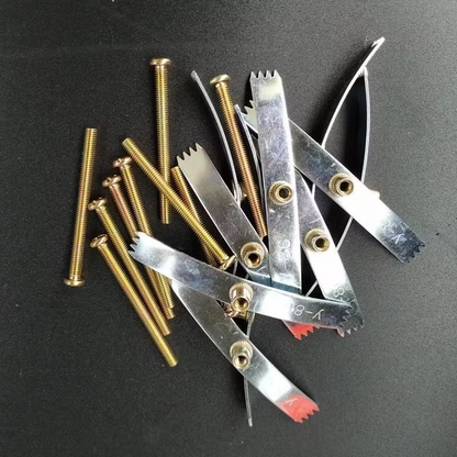 FixBox™ – Kit de reparatie pentru cutii de prize (10 cleme + 10 suruburi)