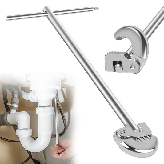 🔥OFERTA 1+1🔥WiteMate™ – Cheie Reglabila pentru Chiuveta, cu Mecanism Rasucitor si Cap Rotativ 180°