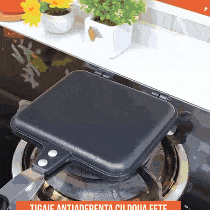 🔥OFERTA 1+1🔥TwinChef™ Tigaie Antiaderenta cu Doua Fete