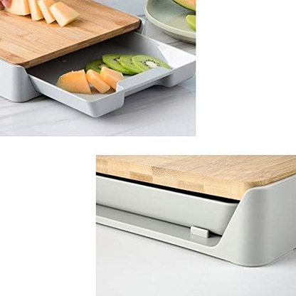 BambooChef™ Tocator de Bucatarie cu Sertar Multifunctional