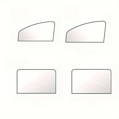 Solero™ – Set 4 Parasolare Magnetice Auto
