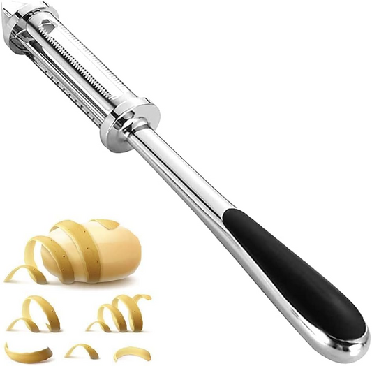 Vegitopia™ - Peeler Multifunctional 3-în-1 din Otel Inoxidabil pentru Fructe si Legume