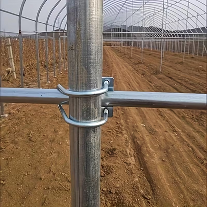 UGrip™ - Set 12 Coliere prindere tip U din otel galvanizat – Dimensiune 20×40 mm