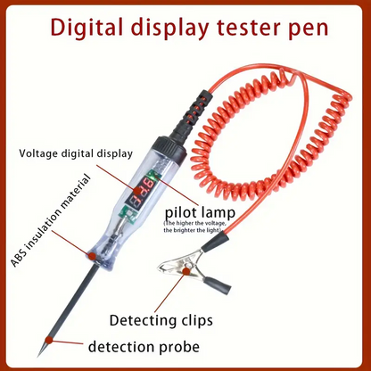 🔥OFERTA 1+1🔥Voltac™ - Tester Digital pentru Circuit Electric Auto (2.5-32V)