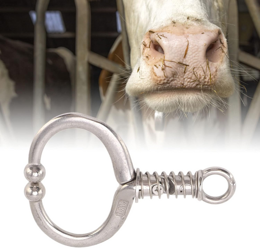 🔥Oferta 1+3! 4 la Pret de 1!🔥Inel Nazal cu Arc din Otel Inoxidabil pentru Bovine