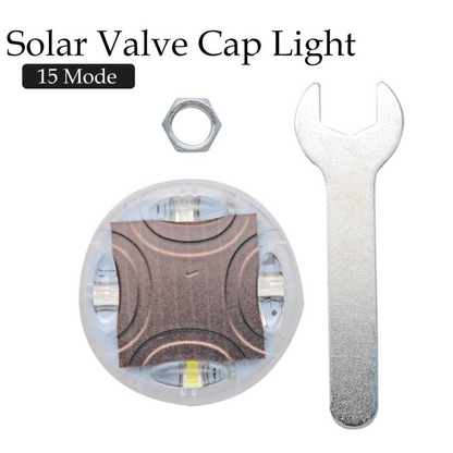 🔥 OFERTA 2+2🔥GlowTire™ - Set 2x Lumini LED Solare pentru Valve Roti