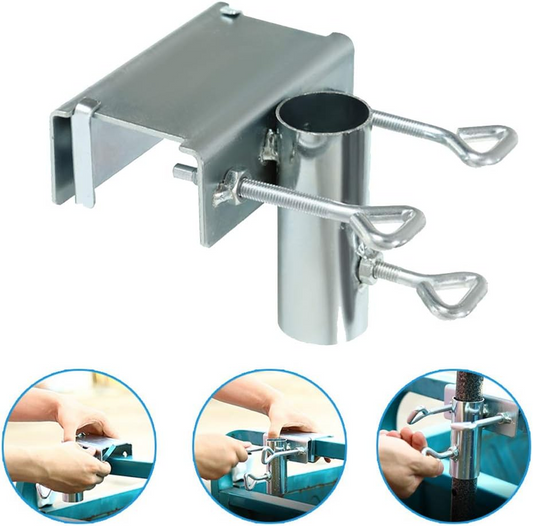 SunClamp™ – Suport Reglabil de Umbrela pentru Balcon si Terasă
