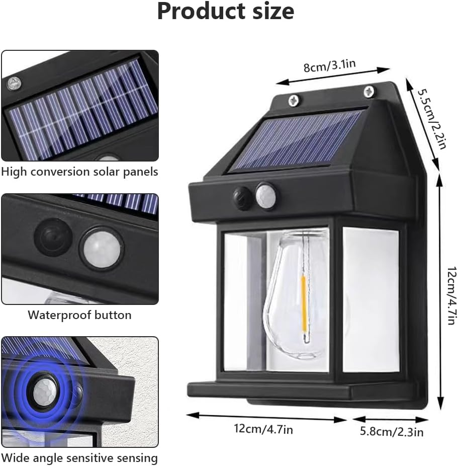 Lumini Vintage cu Incarcare Solara🔥OFERTA 1+1! Comanzi 1 si Primesti 2🔥