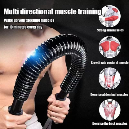 IronMax™ – Bara de antrenament cu arc, 60 kg
