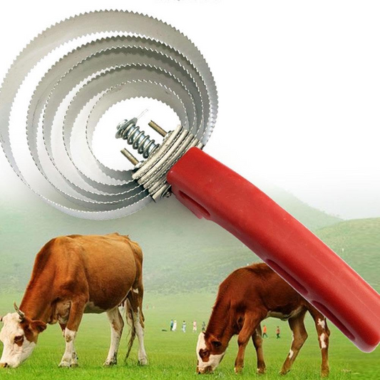 🔥Oferta 1+1🔥FARMGROOM PRO™ – Perie Profesionala pentru Bovine, Cai si Ovine