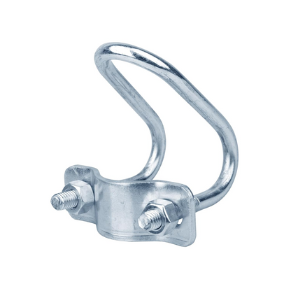 UGrip™ - Set 12 Coliere prindere tip U din otel galvanizat – Dimensiune 20×40 mm