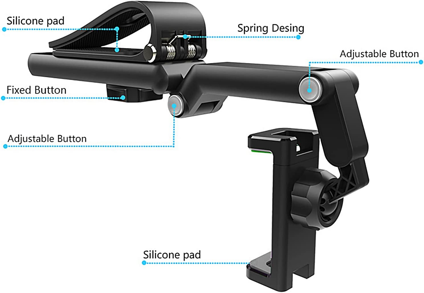 Suport de telefon pentru parasolar GripMate™