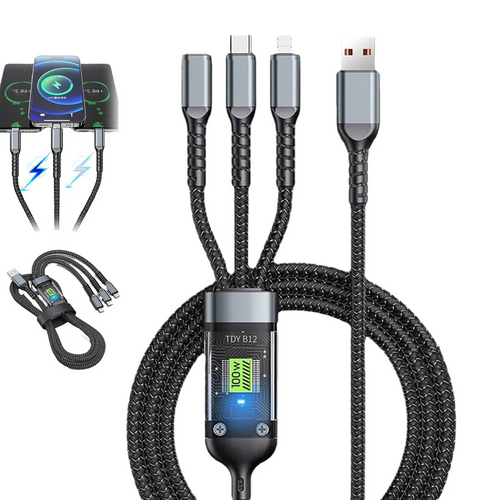 Cablu 4 in 1 de 65W cu Incarcare Rapida