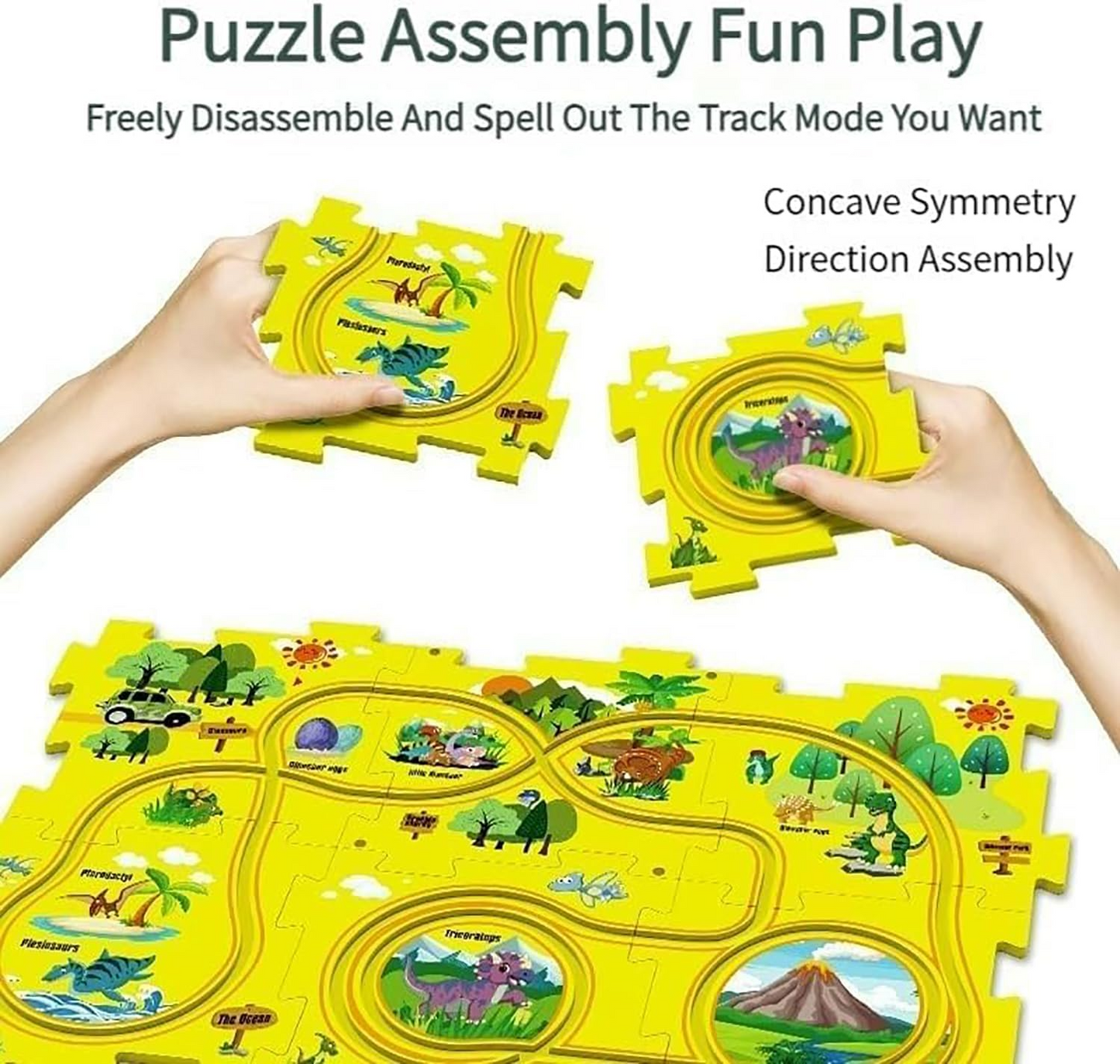 PuzzleRacer™ Puzzle pista de masina