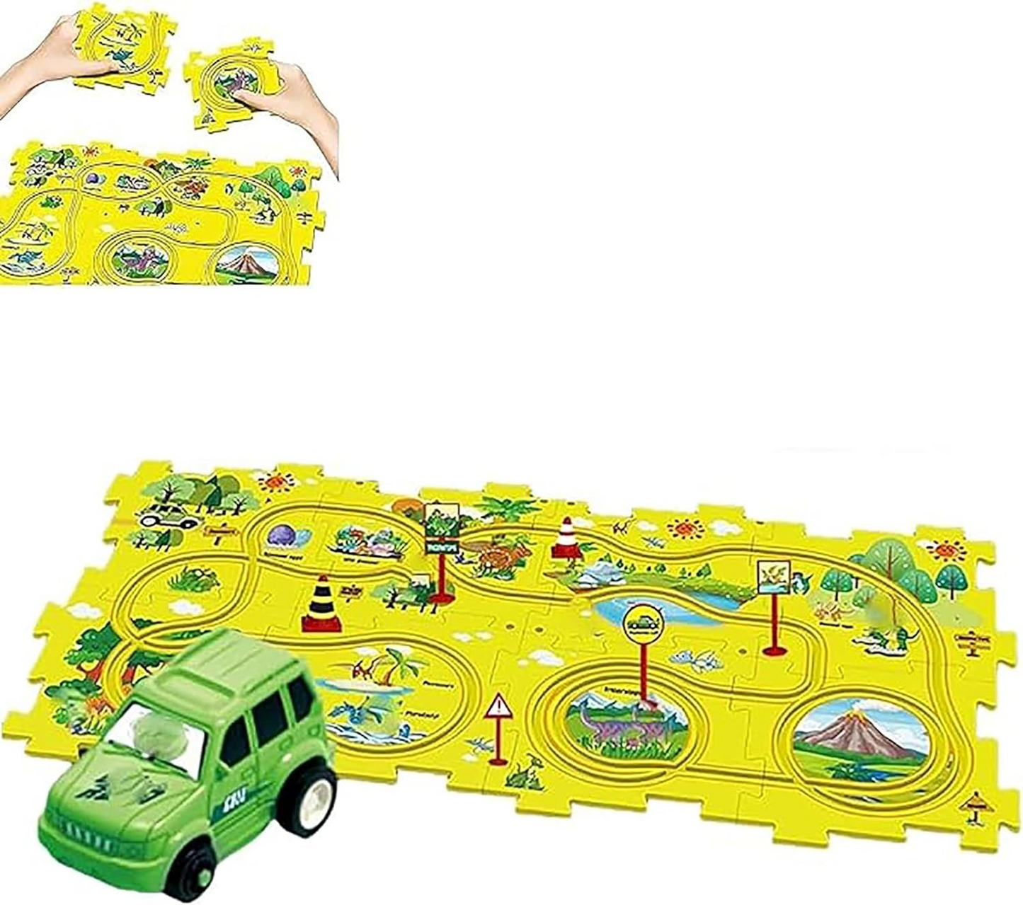 PuzzleRacer™ Puzzle pista de masina