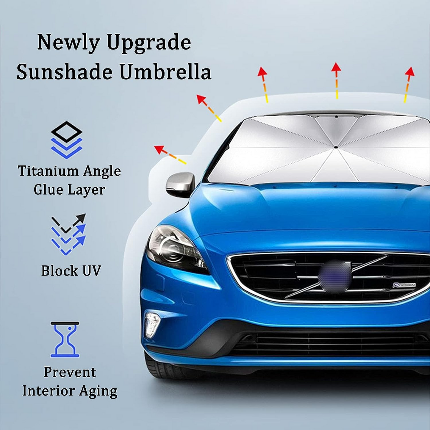 Umbrela de soare pentru parbriz auto🔥1+1! Comanzi 1 si Primesti 2🔥