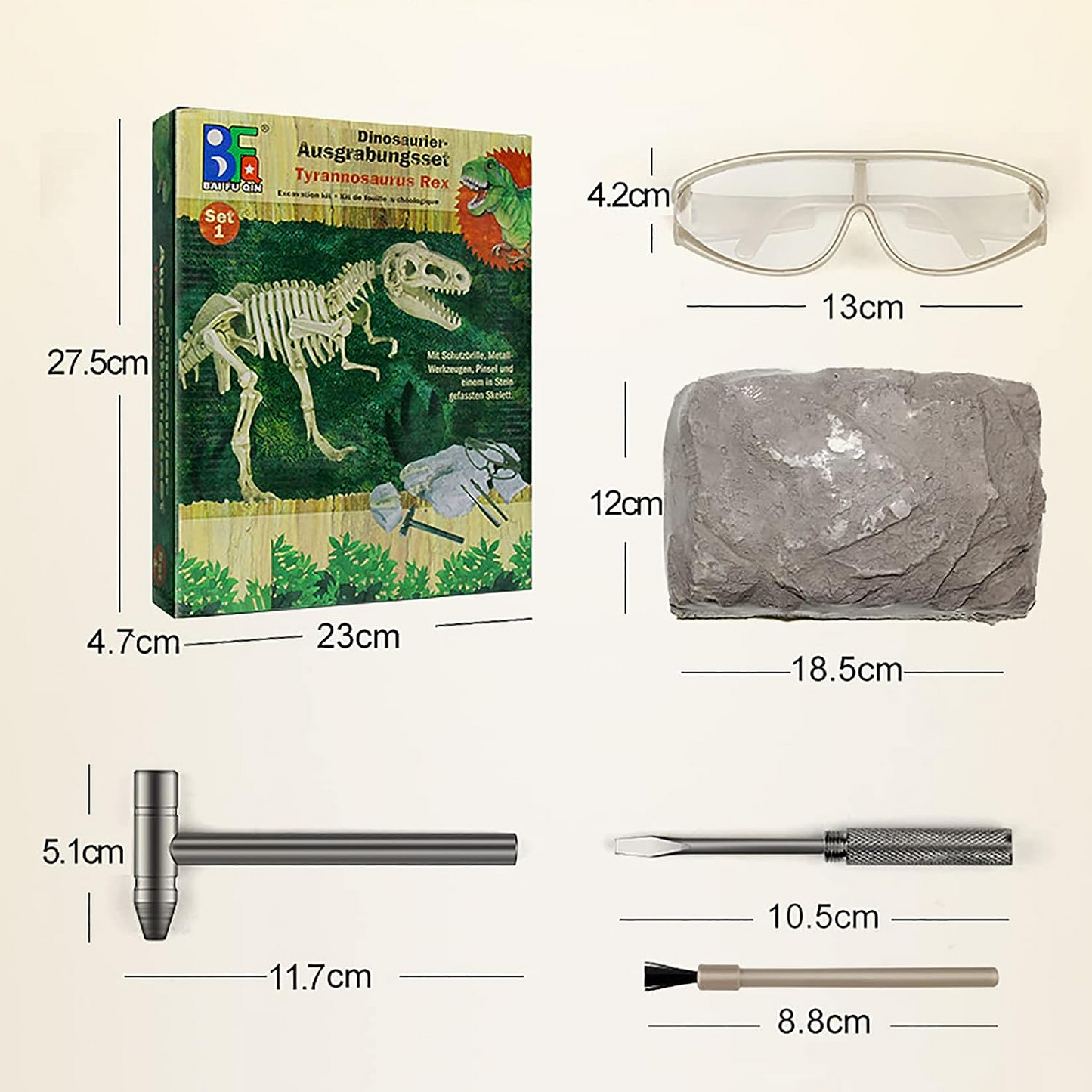 Kit Jucarie de sapaturi pentru fosile de dinozaur