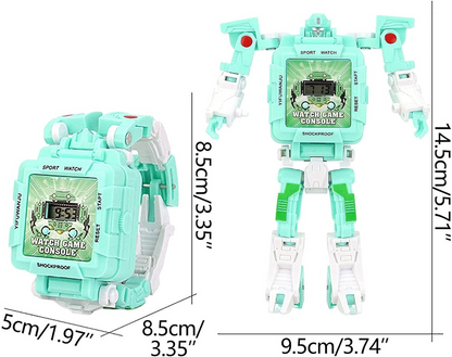 Ceas robot transformabil 3 in 1