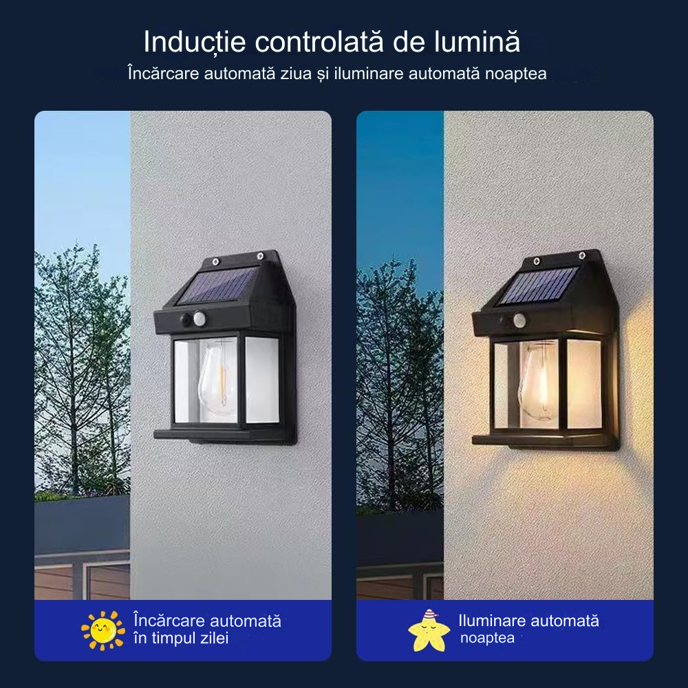 Lumini Vintage cu Incarcare Solara🔥OFERTA 1+1! Comanzi 1 si Primesti 2🔥