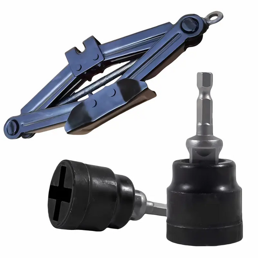 QuickLift™ – Adaptor Burghiu pentru Cric Foarfeca