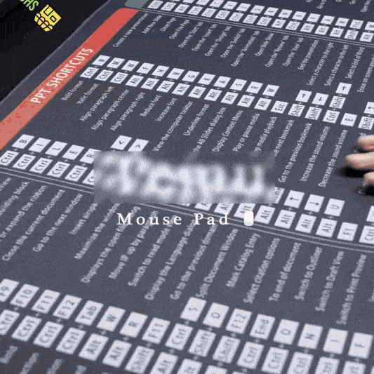 🔥OFERTA 1+2🔥AEEYPOR™ – Mouse Pad XXL cu Scurtaturi Tastatura