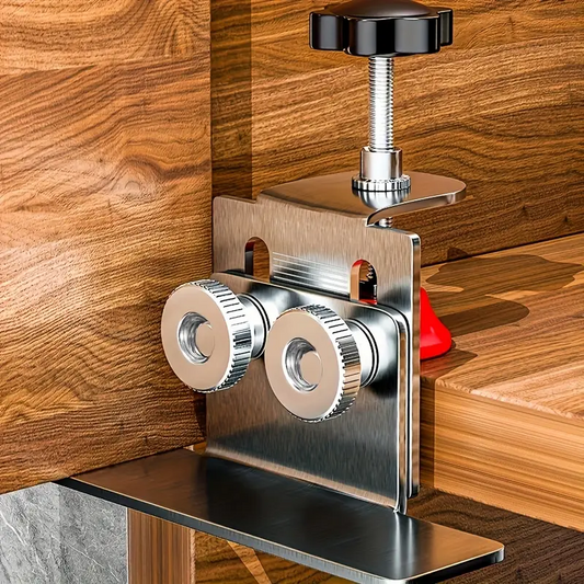 🔥OFERTA 1+1🔥Fixture™ Suport Multifunctional din pentru Instalarea si Alinierea Usilor de Dulapuri