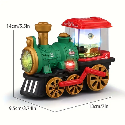 MagicSteam™ - Trenulet Electric cu Aburi, Lumini si Sunete