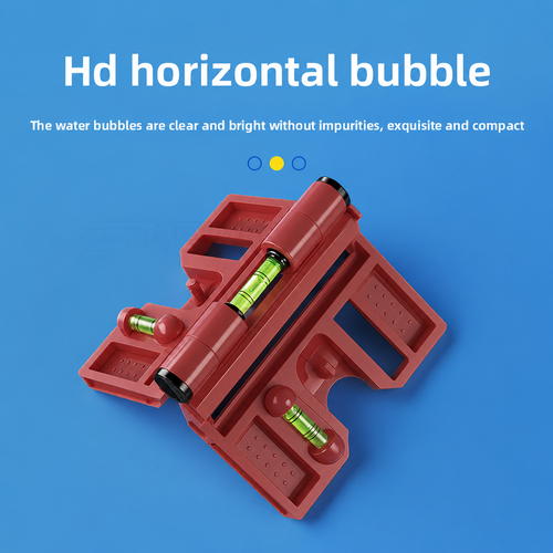 Levelix™ - Nivela Pliabila Multifunctionala cu 3 Bule de Precizie