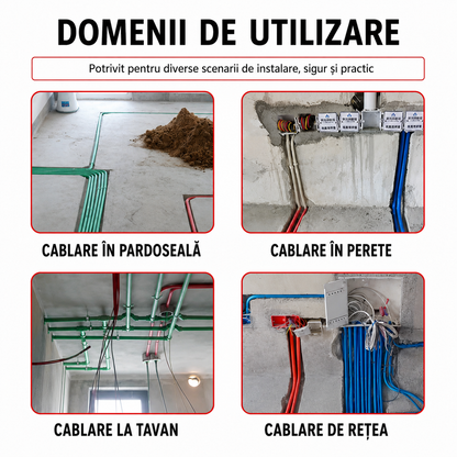 🔥 OFERTA 1+1🔥WireGuide™ – Dispozitiv Profesional pentru Tras Cabluri, 15 m