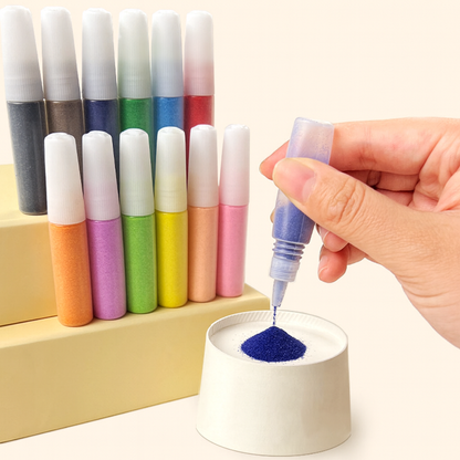 🔥 OFERTA 1+1🔥ColorArt™ – Set Creativ de Pictura cu Nisip pentru Copii (3–6 ani)