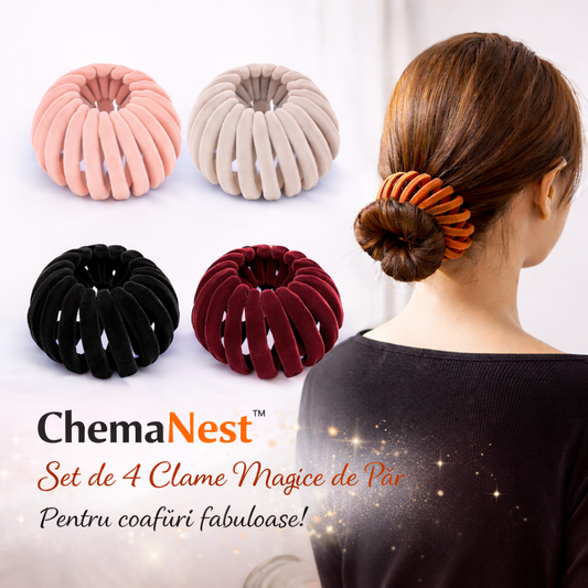 ChemaNest™ - Set de 4 Clame Magice de Par