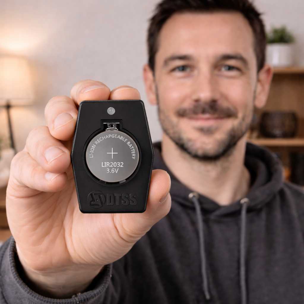 CoinCharge™ – Incarcator USB Inteligent pentru Baterii Tip Buton LIR